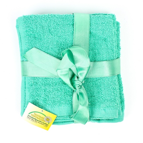 Набор полотенец махровых мятных новый (3шт)  в интернет-магазине todalamoda