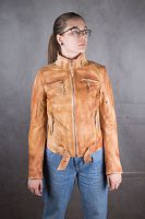 Женская кожаная куртка MANEBO в интернет-магазине todalamoda
