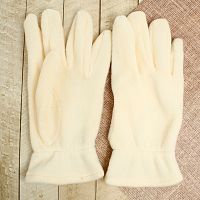 Перчатки флисовые белые Movitex в интернет-магазине todalamoda