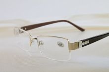Стильные очки для зрения в комбинированной оправе