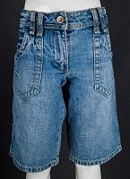 Бриджи джинсовые Benetton размер 8 лет в интернет-магазине todalamoda