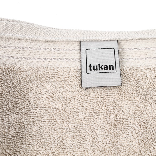 Полотенце махровое новое бежевое Tukan  в интернет-магазине todalamoda фото 2
